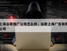 上海谷歌推广公司怎么样，谷歌上海广告有限公司