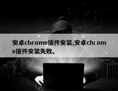 安卓chrome插件安装,安卓chrome插件安装失败。