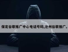 保定谷歌推广中心电话号码,沧州谷歌推广。