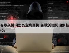 谷歌关键词怎么查询真伪,谷歌关键词搜索技巧。