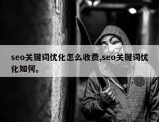 seo关键词优化怎么收费,seo关键词优化如何。