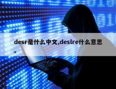 desr是什么中文,deslre什么意思。