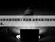 谷歌关键词抓取工具在哪,谷歌关键词搜索排名。