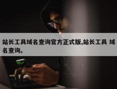 站长工具域名查询官方正式版,站长工具 域名查询。