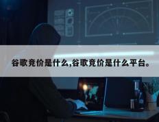 谷歌竞价是什么,谷歌竞价是什么平台。