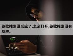 谷歌搜索没反应了,怎么打开,谷歌搜索没有反应。